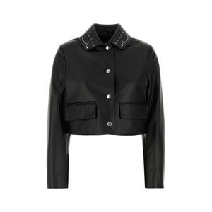 Marni Women Black Nappa Leather Jacket